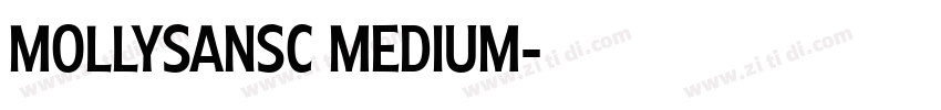 MollySansC Medium字体转换